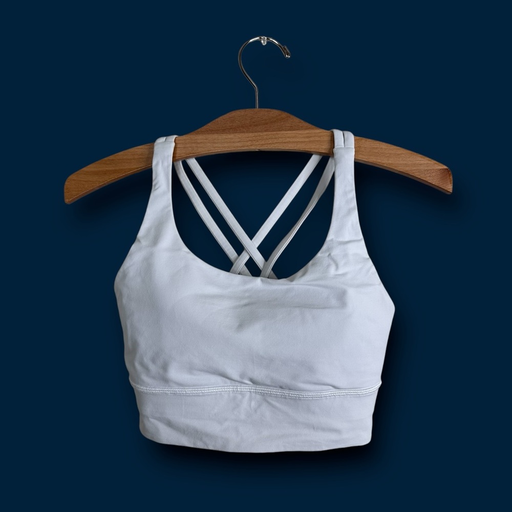 lululemon athletica White Strappy Sports Bra